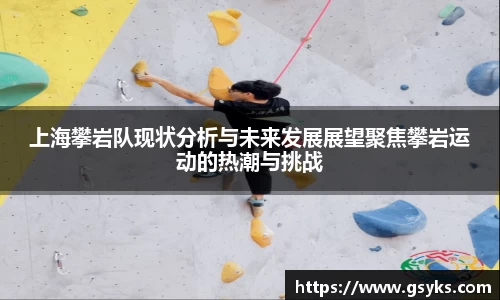 上海攀岩队现状分析与未来发展展望聚焦攀岩运动的热潮与挑战